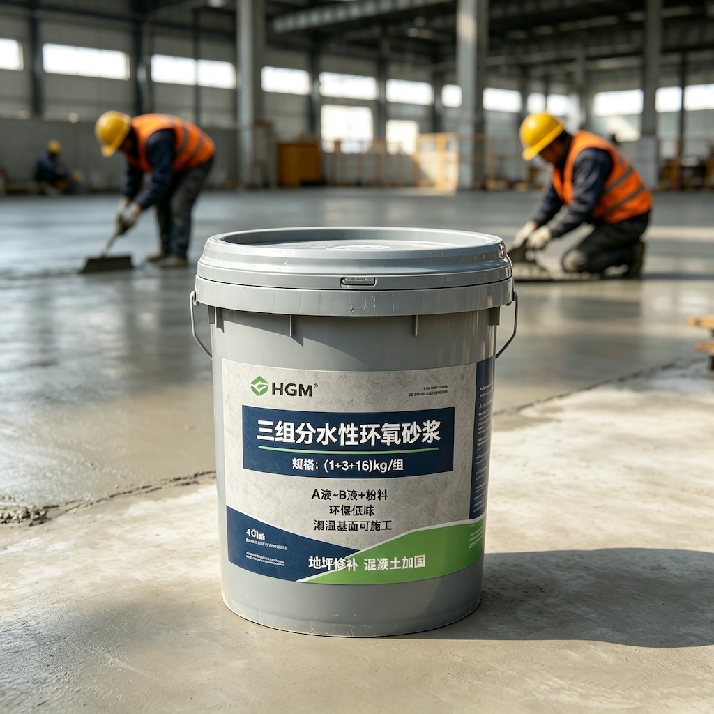 乔口三组份水性环氧砂浆